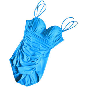 MagicSuit Turquoise Sweetheart Slimming Double Strap One Piece Bathing Suit